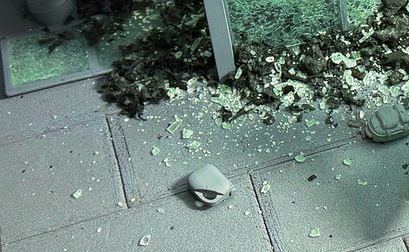 ground_scatter closeup of shatter used in scatter effects on the ground